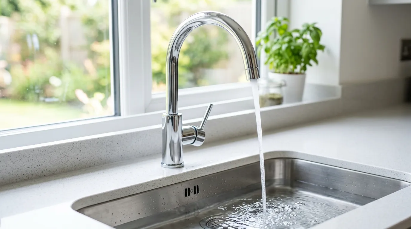 Local Plumbing Master Pros same day plumber fixing a faucet in Chalfont, PA